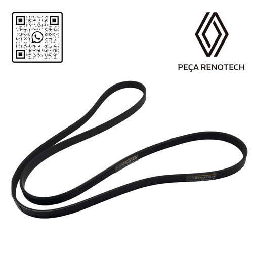 7700111671  CORREIA DO ALTERNADOR - AR+DIRECAO - 5PK1750 - 1.6 16V K4M_1.6 8V K7M  RN 111671 - I -2-